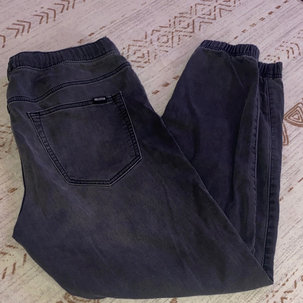 Hollister Charcoal Jogger Pants